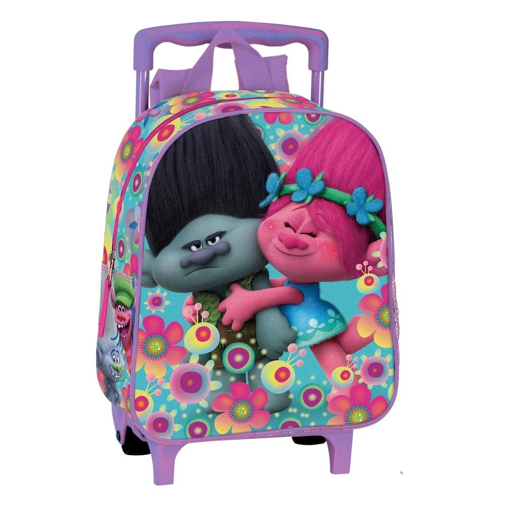 CARTABLE A ROULETTE DREAM WORKS TROLLS PETIT MODEL