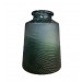 vase en verre vert 30*12*22cm