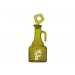 Herevin bouteille de huile & vinaigre, vert et blanche 275 CC