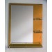 Miroir Salle de Bain 80x60cm Gold Atlantic