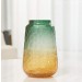 vase en verre vert orange 28*18*19 cm