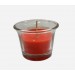 Bougie Parfumée Pot En Verre En Diffèrent Couleurs