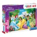 Puzzle 60 Pieces Maxi Supercolor Disney Princess Clementoni