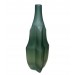 vase en verre vert mate 18.5x35CM GM